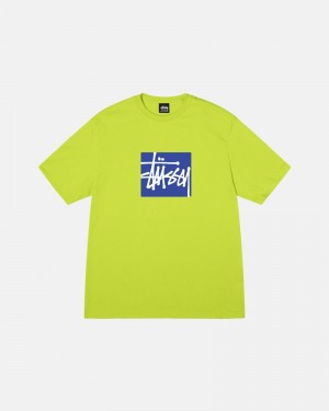 Stüssy Stock Box T-shirts Herren Weiß | OWLVJ-5214
